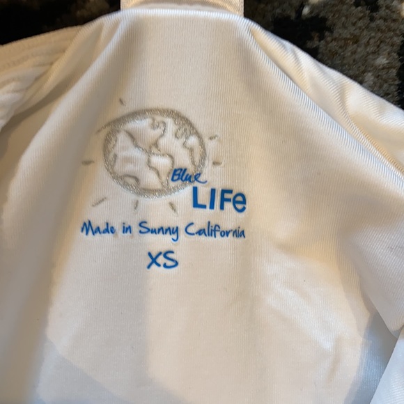 Blue life roped up one piece swimsuit - Picture 6 of 9